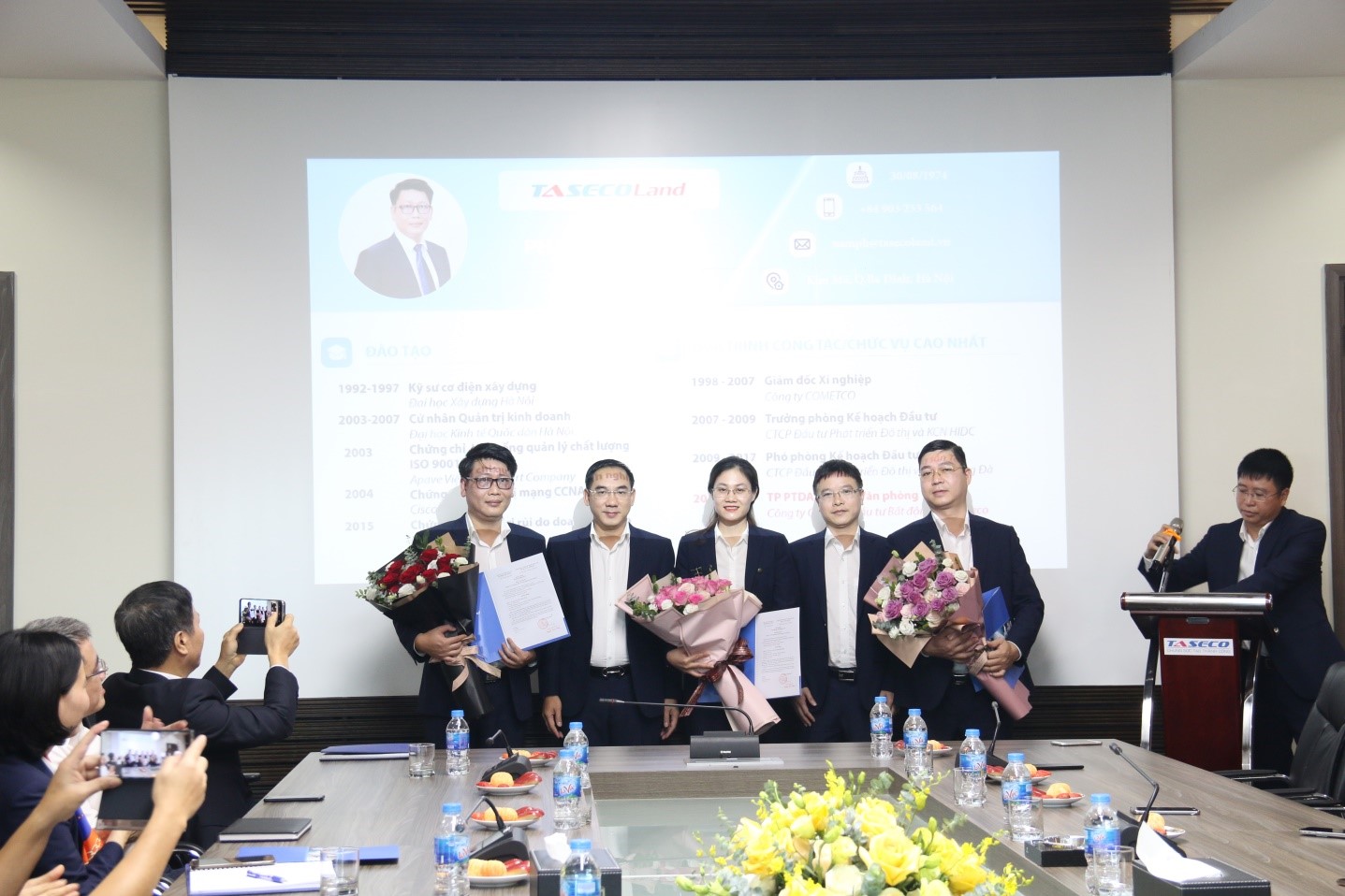Taseco Land strengthens organization and apparatus for development