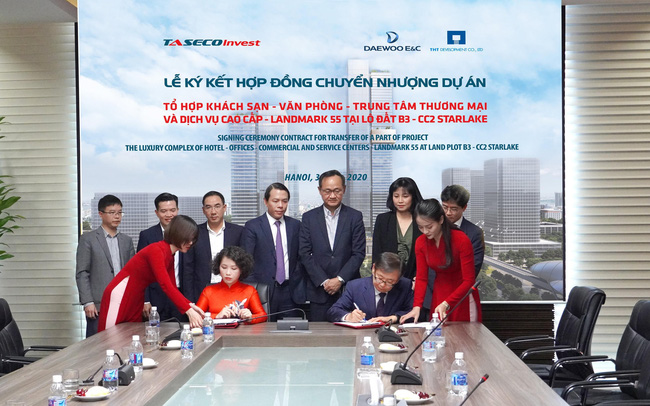 The 3rd tallest project in Hanoi, West Lake Landmark 55, belongs to Taseco Group