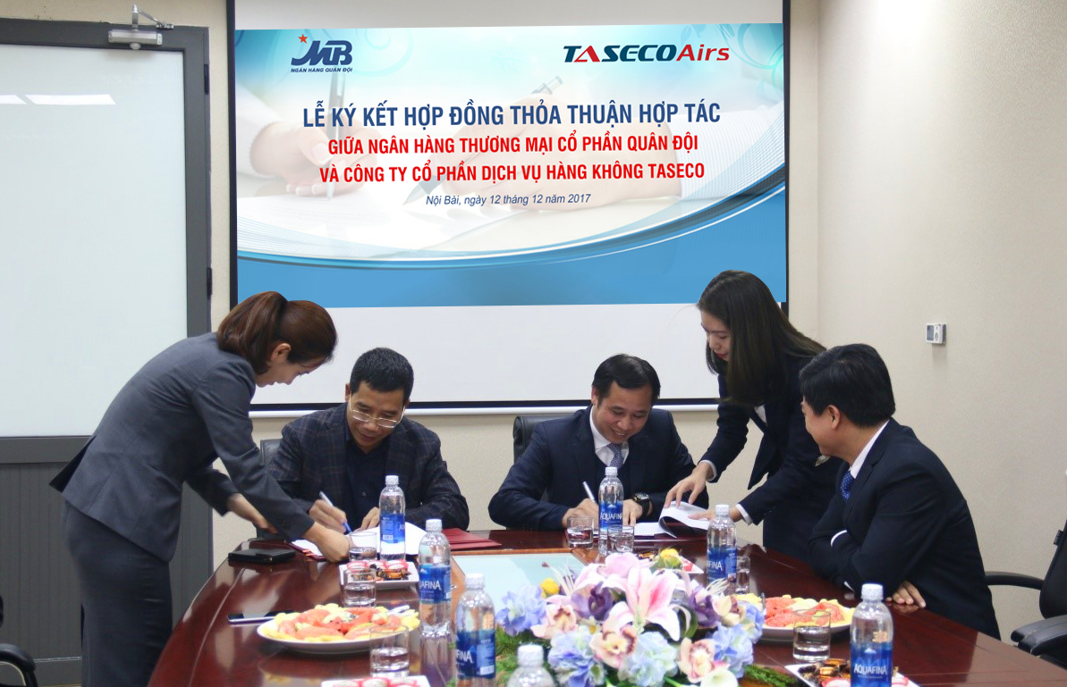 TASECO Airs - MB signed a cooperation agreement.
