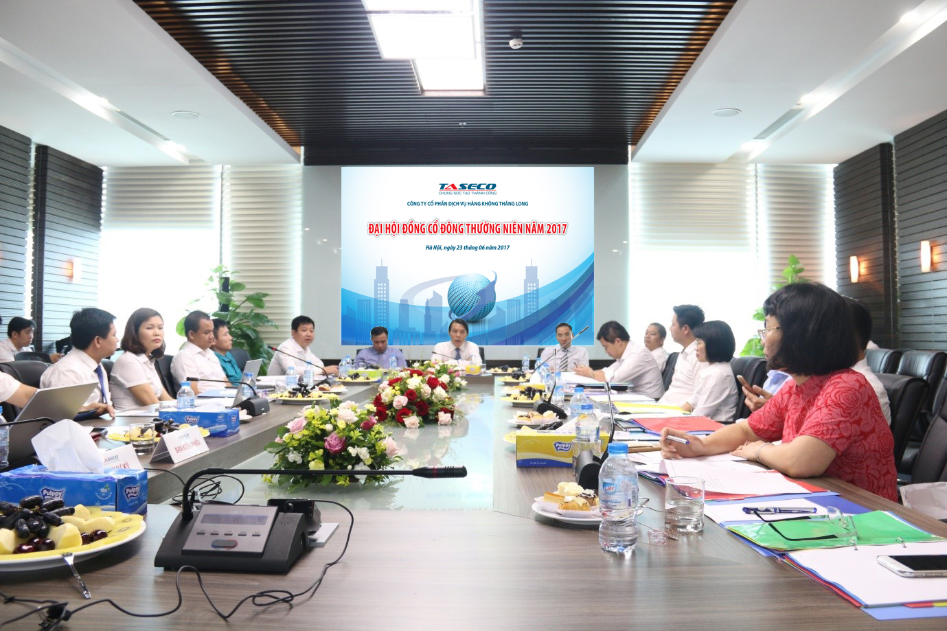 Taseco successfully held the 2017 Annual General Meeting of Shareholders