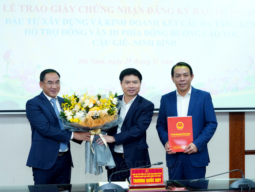Taseco Land officially approved as investor of Dong Van III Industrial Park project in Ha Nam province