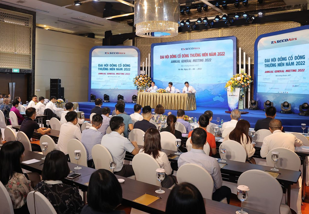 Taseco Airs 2022 Shareholders' Meeting: Positive signals as aviation recovers