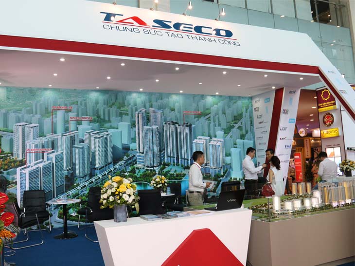 Taseco - One of the main sponsors at Vietbuild 2016 exhibition