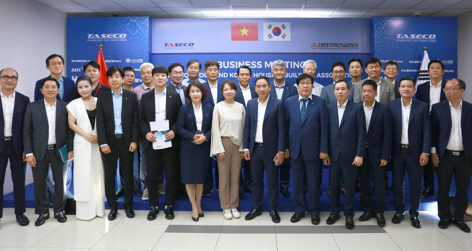 Korea Housing Construction Association visited and worked with Taseco Group